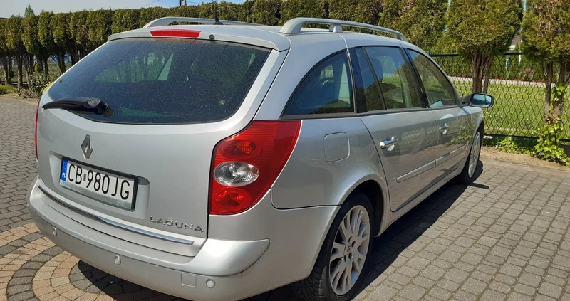 Renault Laguna cena 9300 przebieg: 281000, rok produkcji 2007 z Międzyzdroje małe 277